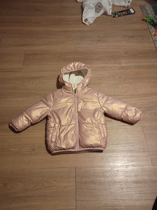 Swiss Tech Other - Swiss Tech Girls' Hooded Puffer Jacket - Pale Pink